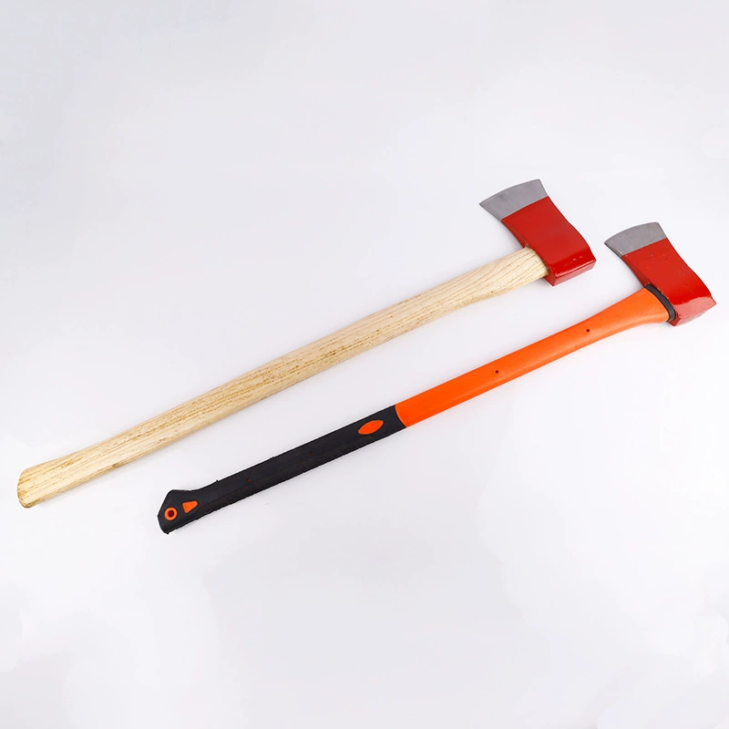 Углеродистая сталь, кованая, 90 см, 601, деревянная ручка, сокира дрова, большая сокира, бытовая деревообработка, специальная пожарная сокира