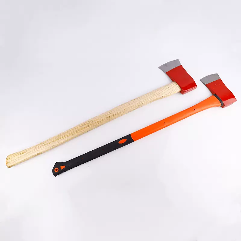 碳钢锻打90cm 601把斧 木把劈柴斧子 大斧头 家用木工专用消防斧
