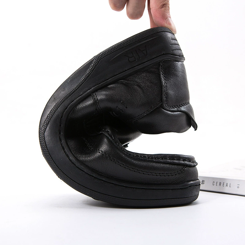Winter keep warm shoes, genuine leather, plus size, for middle age, wholesale