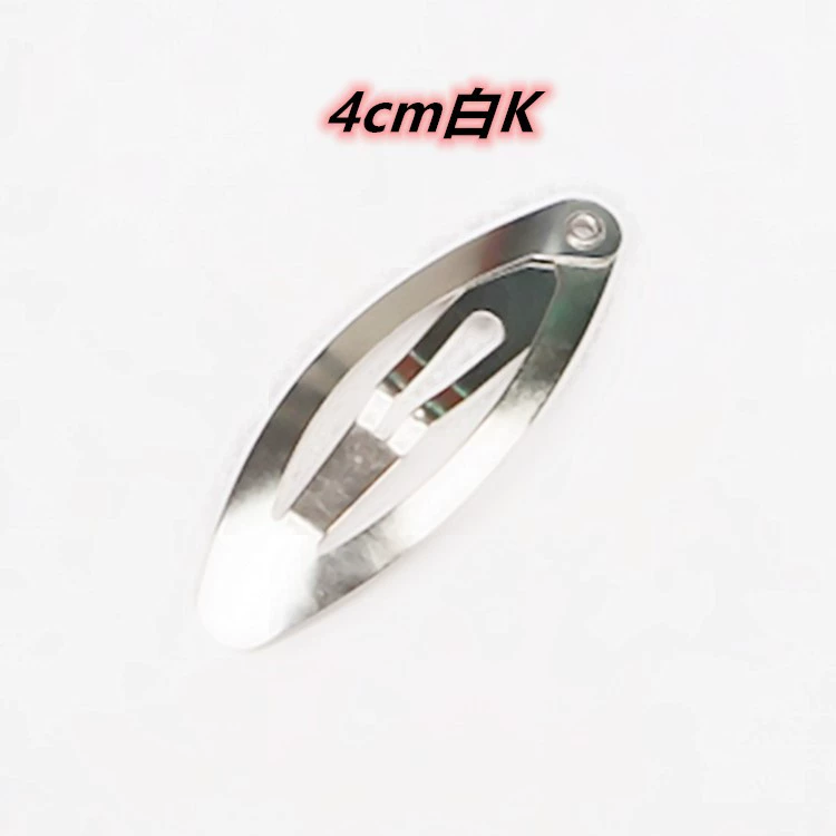 Матовые каплевидные детские заколки для волос, корейский стиль, несколько размеров 4–8 см, мягкая поверхность
