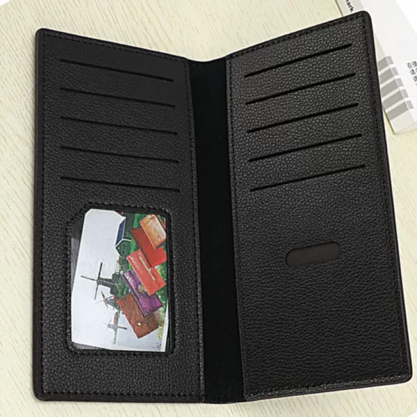 Foreign trade Men's wallet long men's hand bag stall card bag multi-card ultra-thin wallet student spot coin purse