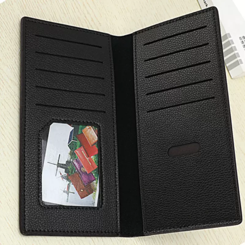 外贸男士钱包长款男手拿包地摊卡包多卡位超薄钱夹学生现货零钱包