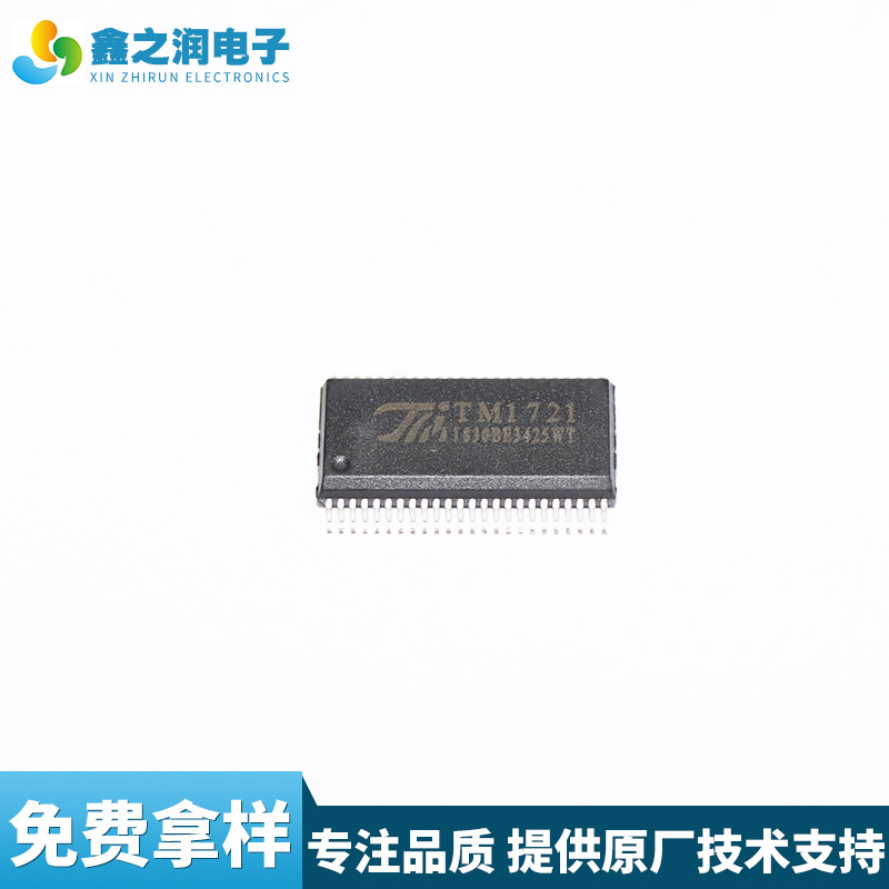 天微一级代理TM1721SSOP48LCD驱动控制器芯片IC支持PWM背光元器件