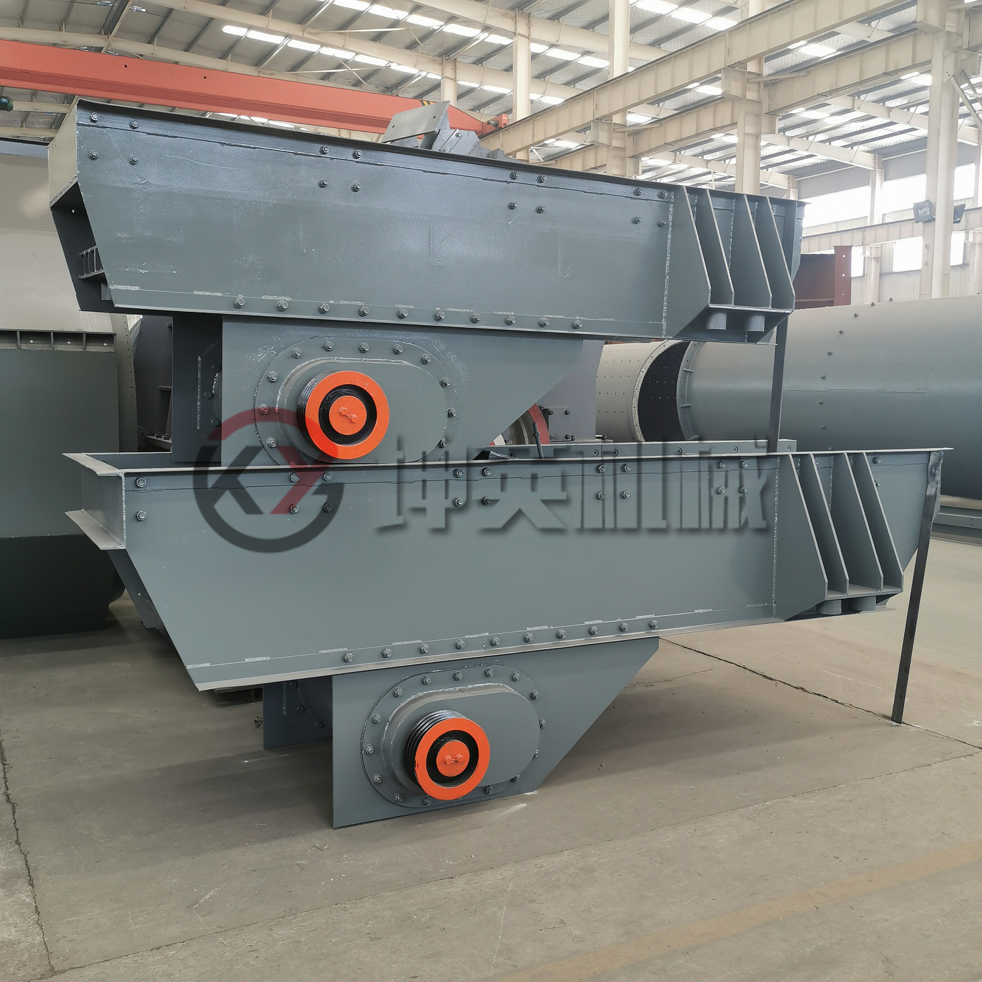砂石生产线振动给料机 坤英机械矿用石料喂料设备 河卵石均匀上料