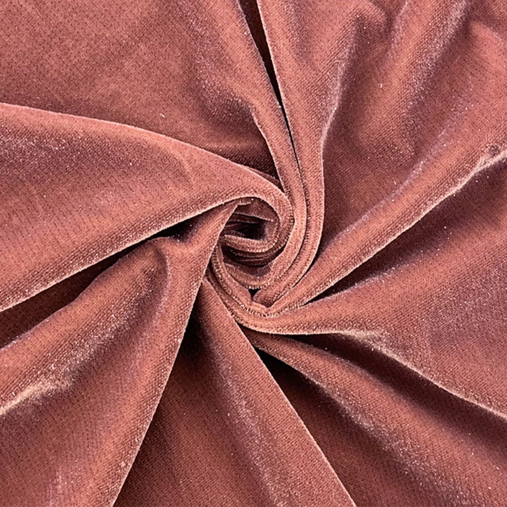 无弹亮丝 全涤丝绒针织面料 时尚连衣裙休闲装时装箱包鞋材面料