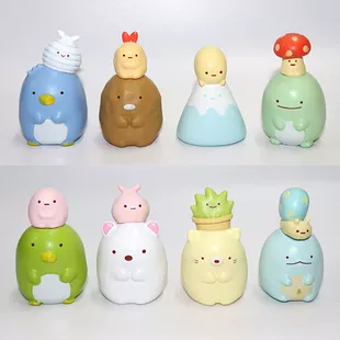Фигурки персонажей Sumikko Gurashi 8 видов декор для дома и авто