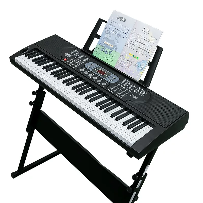 Portable Electronic Keyboard 669, 61 Keys, USB/DC Power, 16 Voices & Built-in Speakers