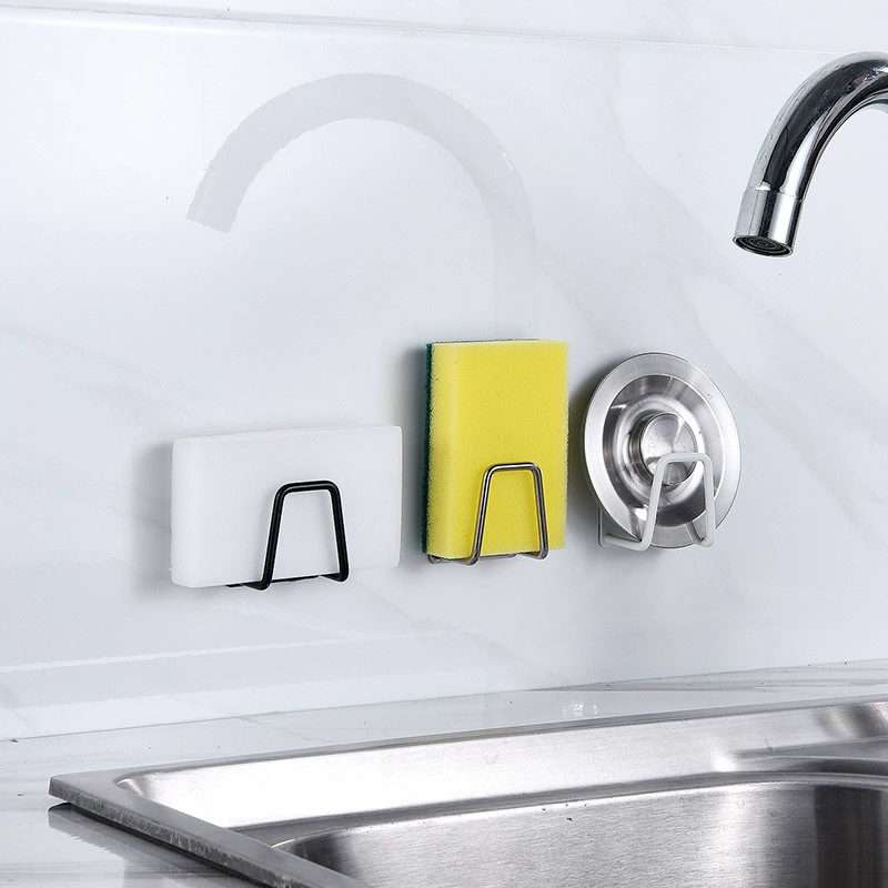Stainless Steel Sponge Drying Rack, Wire Frame, Durable Kitchen Organizer by 优聚馨