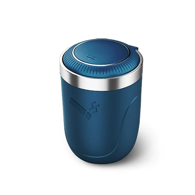 Car ashtray cross-border Amazon car interior - ink-blue-without-iron-liner