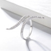 Adjustable zirconium, one size fashionable ring, wish, micro incrustation, European style