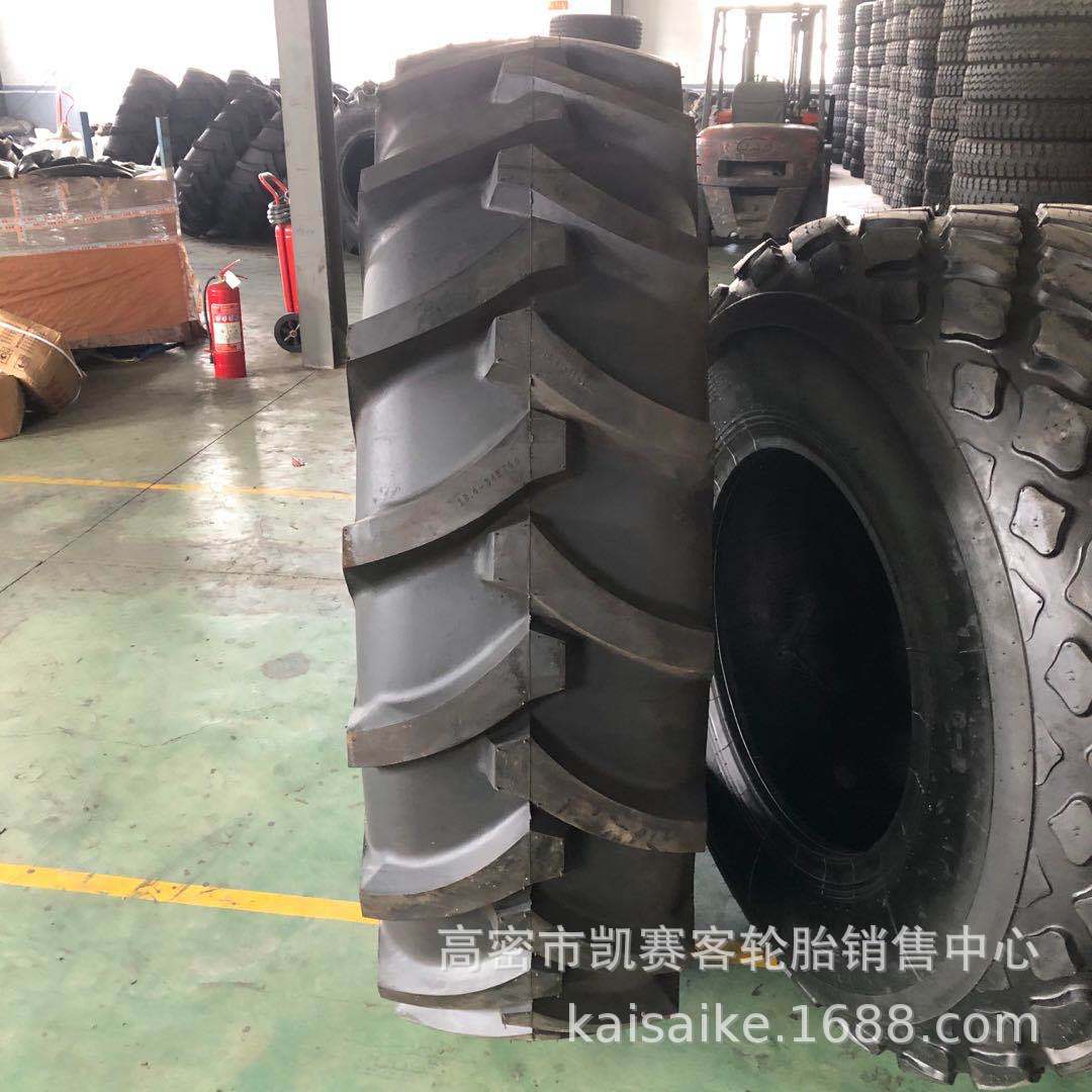 厂家供应拖拉机轮胎 18.4-34人字农用大马力轮胎 加厚耐磨