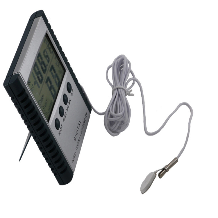 温度计 室内外温湿度计仪器仪表数字温湿度计家用便携电子温度计