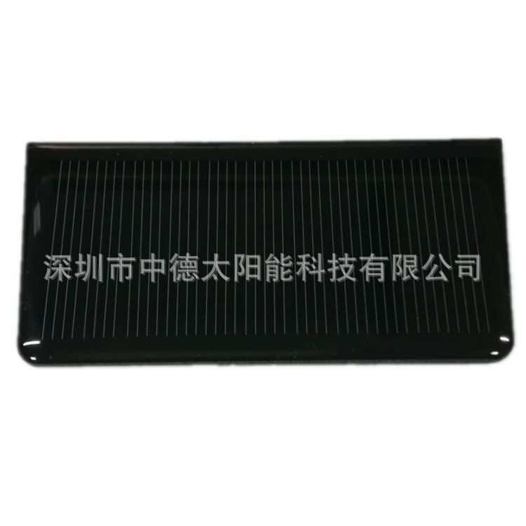 单晶5V太阳能滴胶板 5.5V小型太阳能板 DIY太阳能电池板