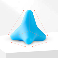 Four-sided massager, massage cone, finger-pressure grinding tool, thumb massage device, finger-shaped massager, fingertip strength massager