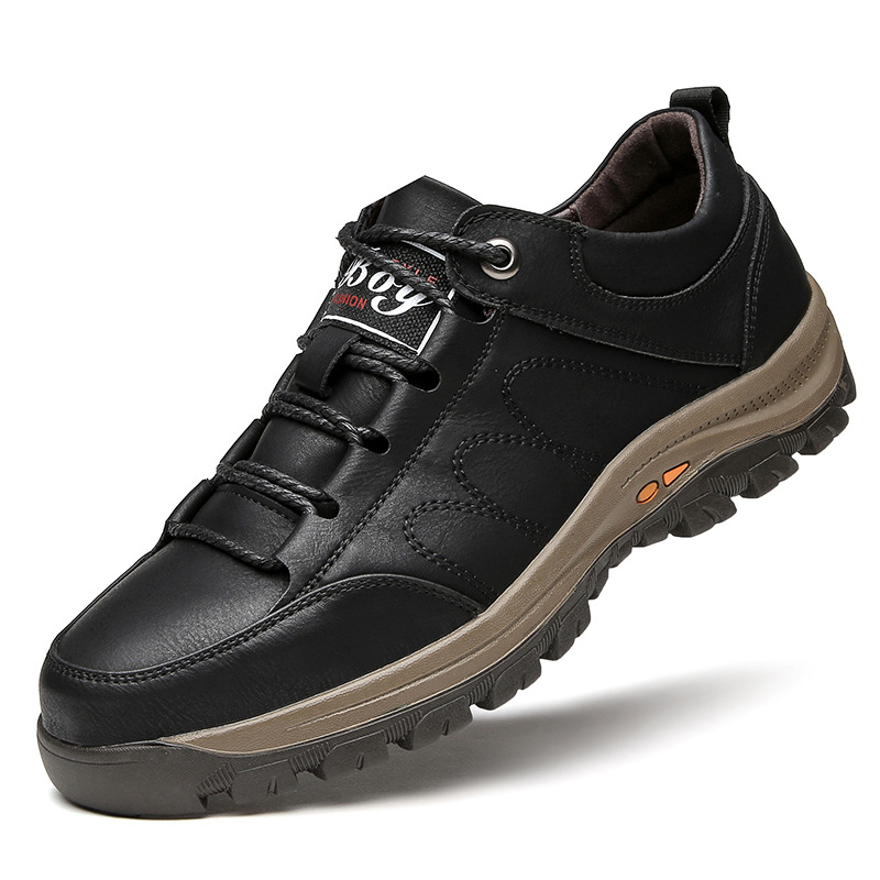 LQ8266 블랙 싱글 슈즈