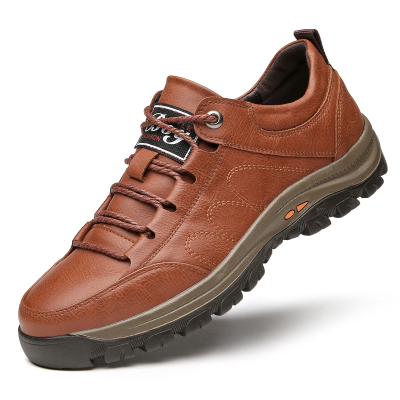 LQ8266 다크 브라운 싱글 슈즈