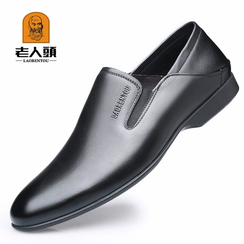 Old Head, новая деловая повседневная мужская обувь, слипоны, кожаная обувь, мужская модельная повседневная кожаная обувь