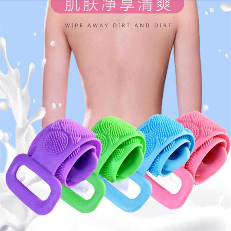 Toalla de baño de doble cara Toalla de baño espalda frotando barro frotando tira de baño tira de nuevo tirando fabricante de cepillo de baño