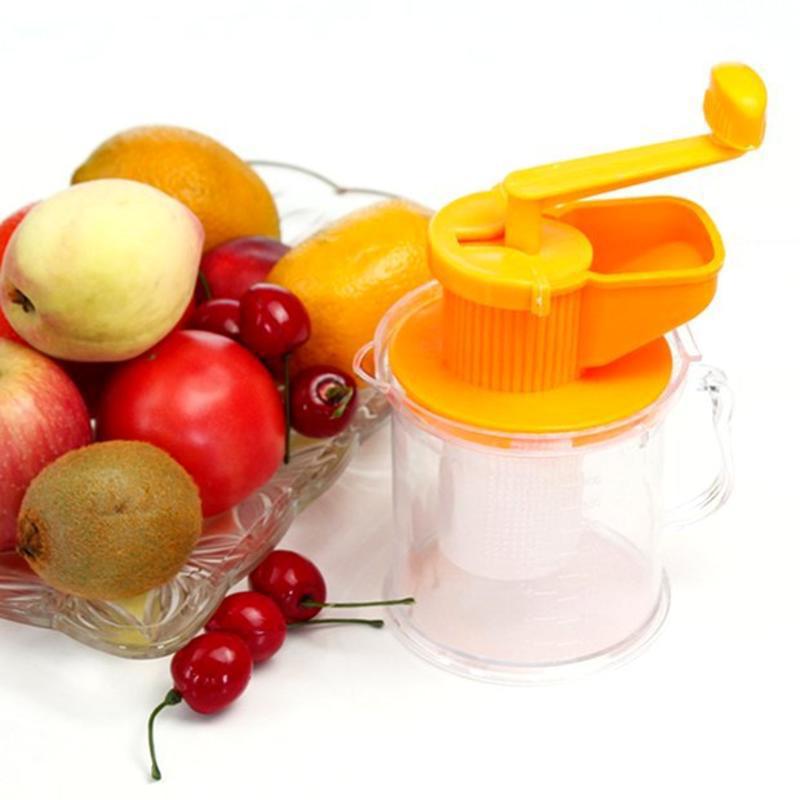 Hogar manivela máquina de leche de soja exprimidor manual Mini máquina de leche de soja exprimidor regalo