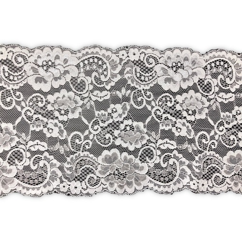Double wave elastic large flower trimmed lace with teeth wholesale DIY handmade wholesale lace underwear clothing lace accessories