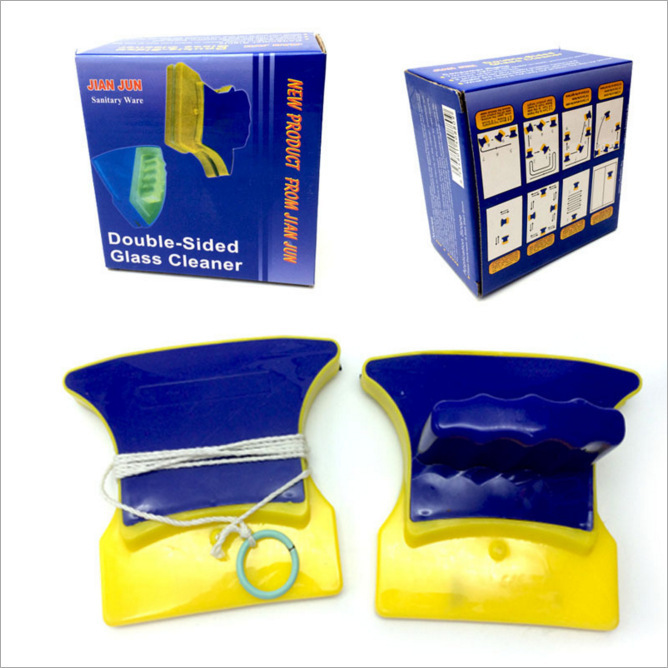 Fabricante de doble cara limpiador de vidrio magnético limpieza limpie/raspador de vidrio/limpie de vidrio magnético