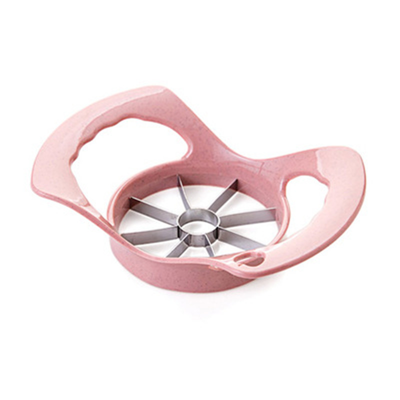 Acero inoxidable Apple cortador de fruta slicer cocina artefacto cortador de fruta divisor