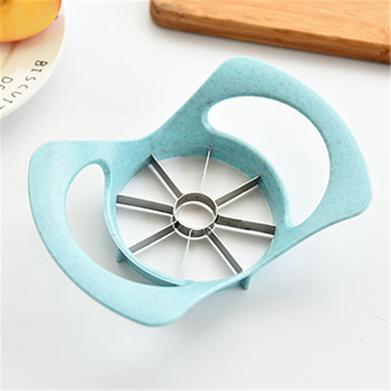 Acero inoxidable Apple cortador de fruta slicer cocina artefacto cortador de fruta divisor