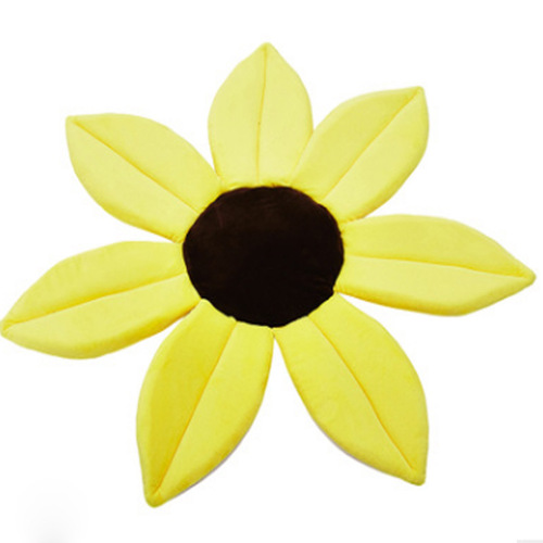 Cute Cartoon Sunflower Flower Mat Baby Bath Bath Pocket Cushion Bath Baby Safety Petal Pad Bath Mat