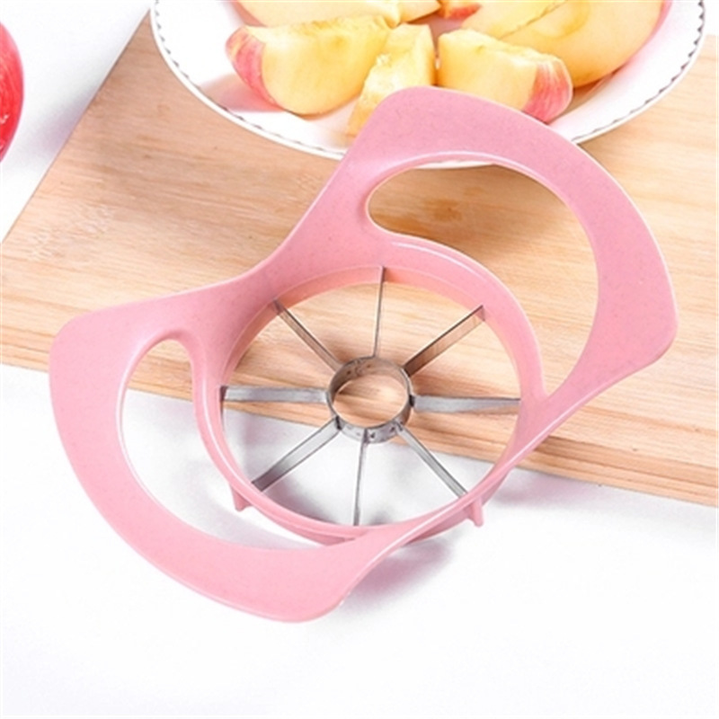 Acero inoxidable Apple cortador de fruta slicer cocina artefacto cortador de fruta divisor