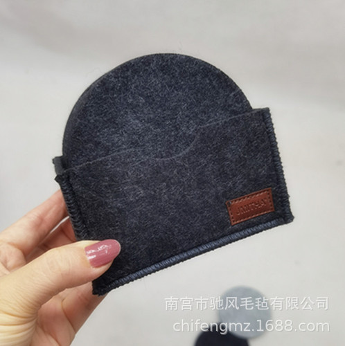 Amazon Felt Coaster Placemat Round Set Beautiful Insulated Placemat Thickened Water Coaster Pattern Can Add Logo