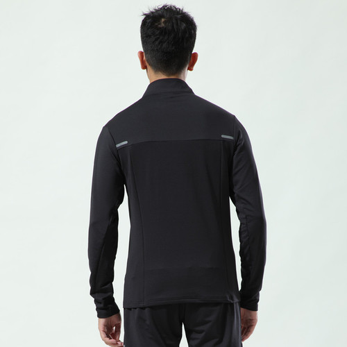 Men's Quick-Dry Long-Sleeve Exercise Set for Autumn/Winter, Breathable Running Top, Fitness, Children's Training, Group Purchase Uniform