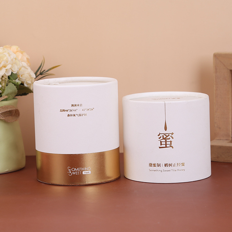 厂家专业圆形纸管食品茶叶包装纸罐牛皮纸筒纸罐可logo