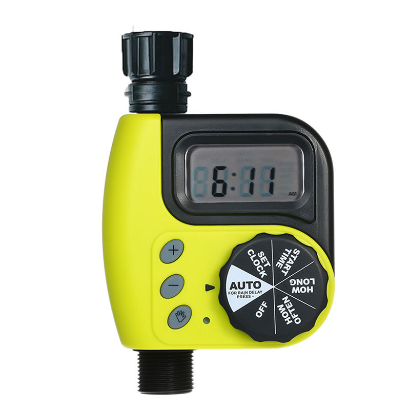 Cross-Border English Knob-Type Automatic Timer Garden Sprinkler Watering Controller Drip Irrigation Tool_voghion.com