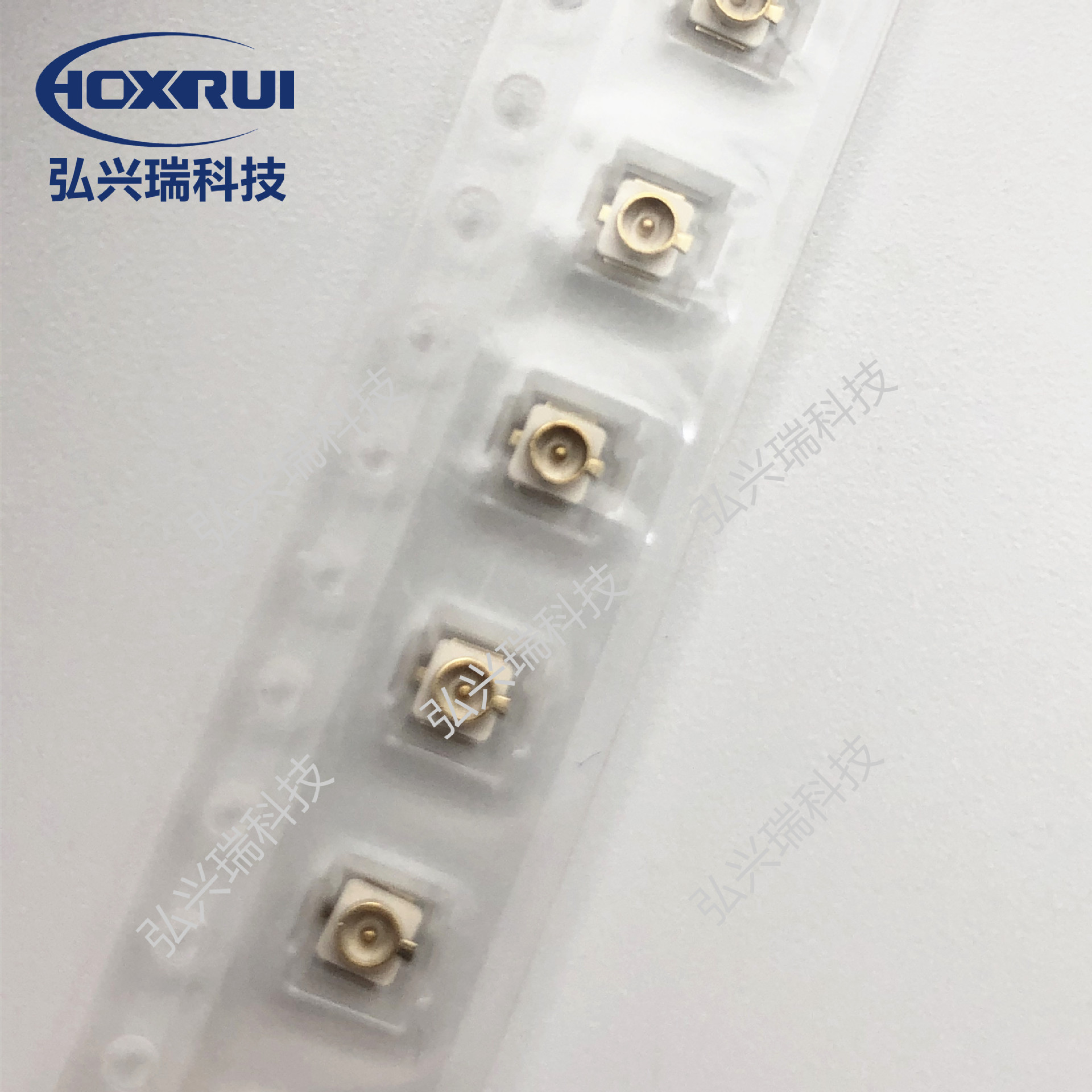 天线座子GPRS RF-ANT3 镀金 UFL接头SMT板端贴片座子 IPEX
