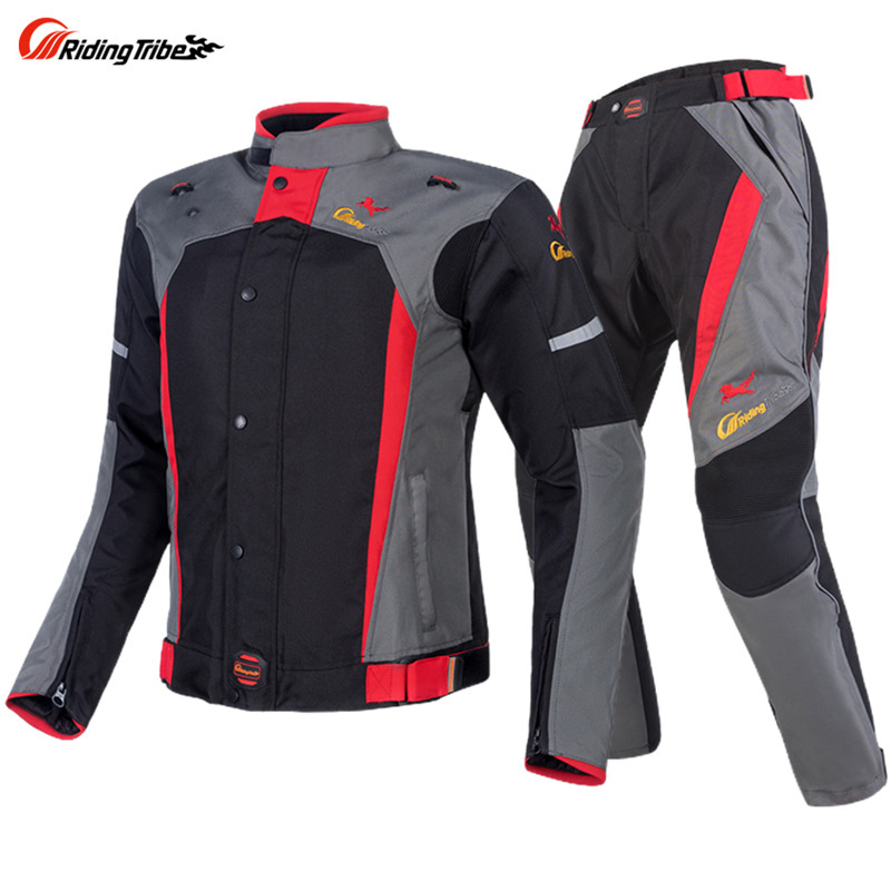 Motorcycle Riding Clothing Suit Men's Summer Waterproof Anti-fall Warm Motorcycle Off-road Vehicle Riding Clothing Four Seasons Motorcycle Women