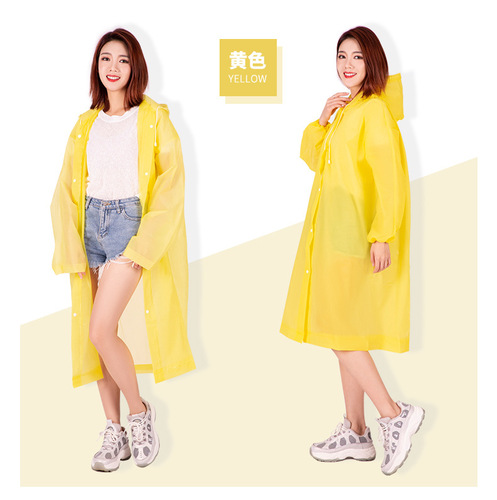 Thickened EVA raincoat reusable raincoat for bicycles adult raincoat wholesale tourist attractions