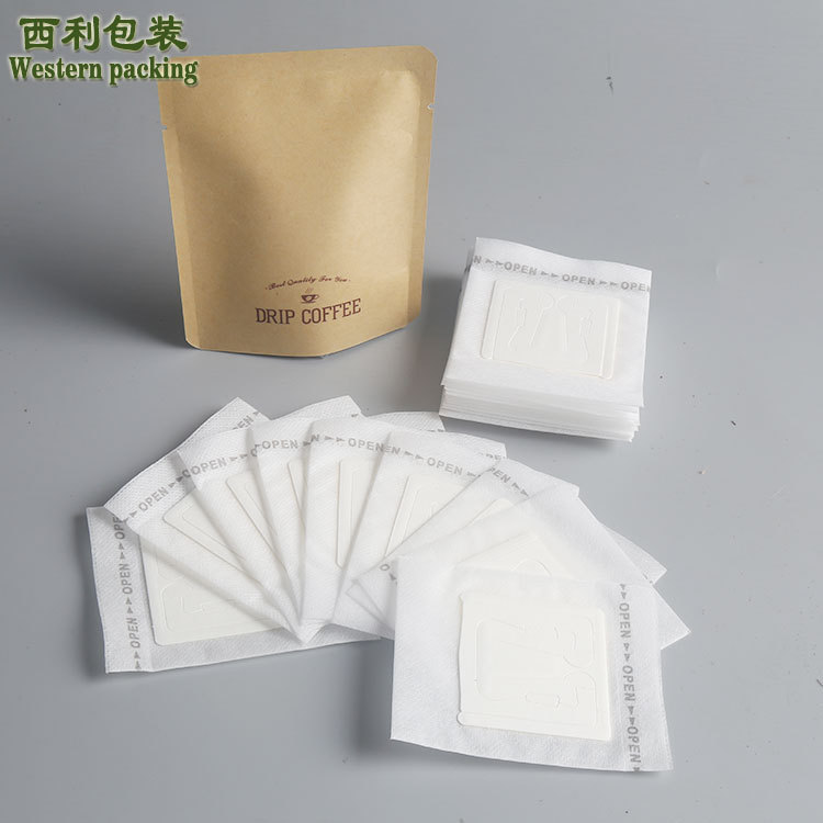 厂家生产挂耳咖啡袋 挂耳咖啡滤纸 一次性咖啡过滤袋咖啡粉过滤袋