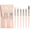 Handheld brush for traveling, 8 pieces, wide color palette