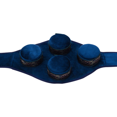 Wholesale manufacturer's hollowed-out moxa clothing for personal moxa therapy, portable moxa cloth pouch, household moxa therapy box with smoke filter, moxa therapy box