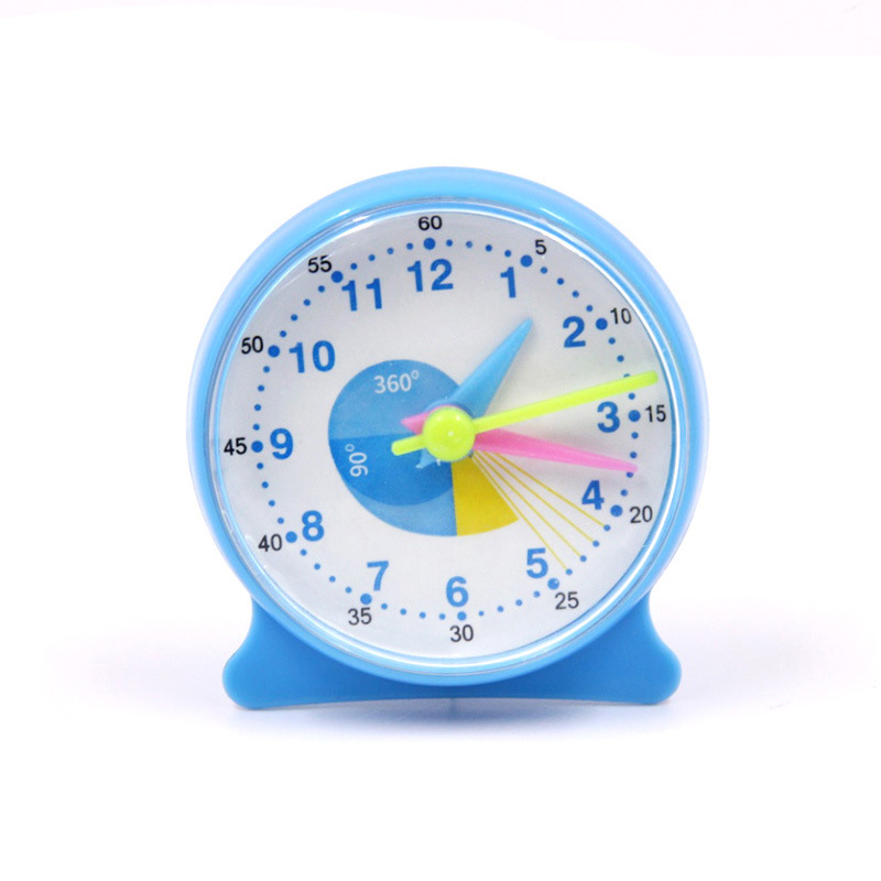 Clock Model for Elementary School Students to Learn Time, DIY Materials, Children's Teaching Aids, Mother's Day Handmade Plastic Toys