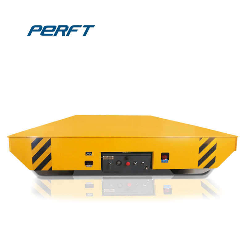 帕菲特 低压轨道平板车地轨供电台车喷漆房用电动运输平板车