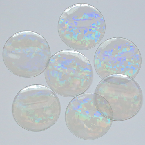 Magnetic Laser Blade Case, Round, Suitable for 58mm and 75mm Badge Round Card Storage, Display Bag, Pendant