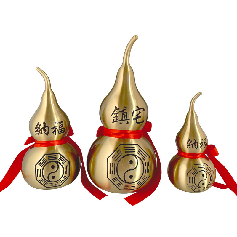 Source manufacturers copper gourd ornaments open gossip gourd bronze crafts wholesale Source manufacturers copper gourd ornaments open gossip gourd bronze crafts wholesale