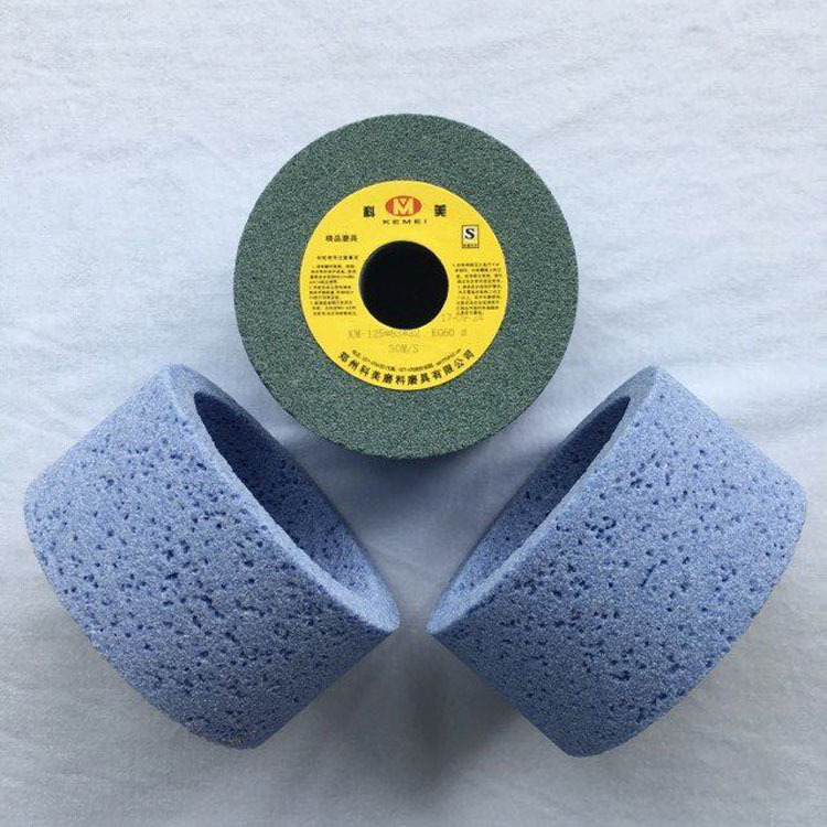 单晶刚玉大气孔陶瓷杯形砂轮 磨不锈钢合金钢 铜铝用砂轮厂家供应