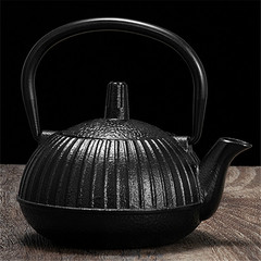 鐵壺喜上眉俏鑄鐵批發工藝品擺件 300毫升小茶壺鐵壺供應批發茶具