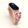 Small doll, cartoon waterproof digital watch for kindergarten, wholesale, Birthday gift