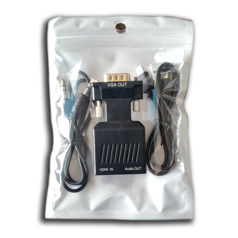 HDMI hembra a macho VGA transferencia HD cable adaptador ordenador decodificador convertidor mismo monitor de pantalla TV