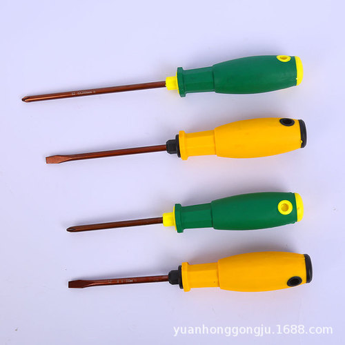 Manufacturer wholesale S2 vanadium alloy steel screws screwdriver cone 4 inches 5 inches 6 inches screwdriver hardware tools