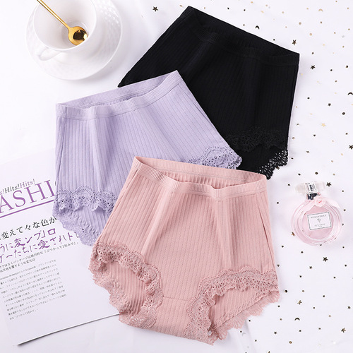 High-waist pure cotton women's underwear, full-cotton gusset, mother's pants for middle-aged women, plus size, new style