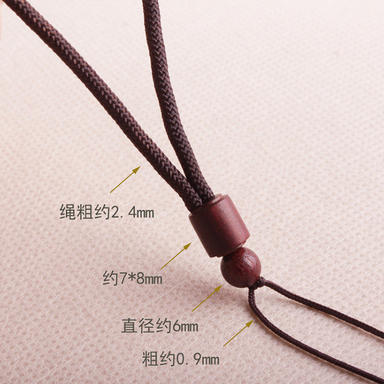 Collar cuerda colgante cuerda ágata colgante collar cuerda fábrica al por mayor